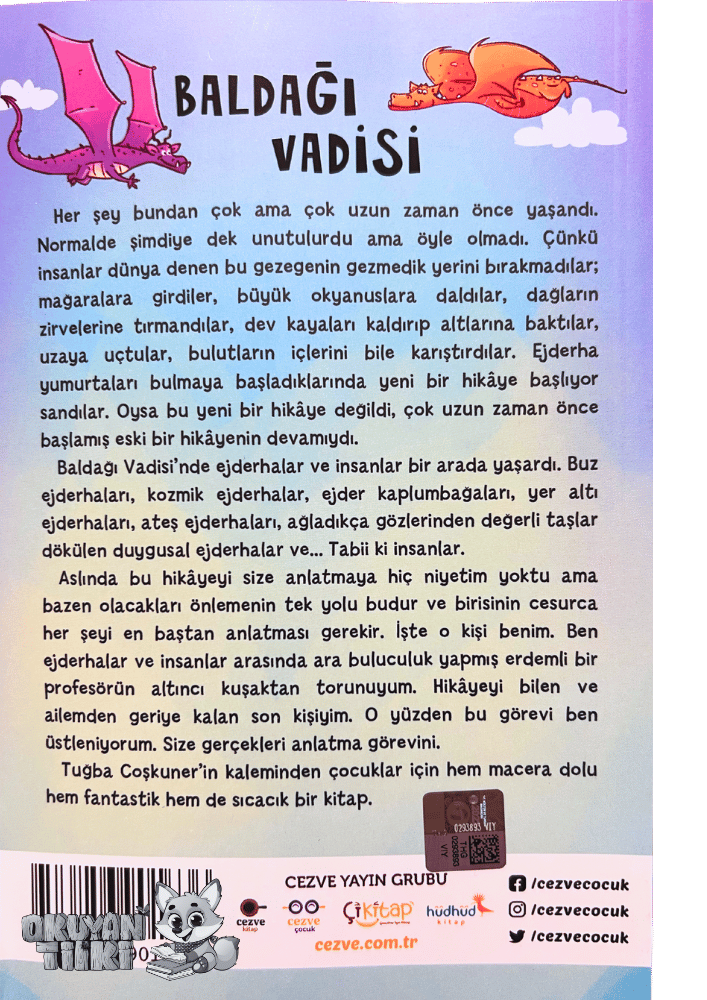 Baldağı Vadisi – Kayıp Ejderhalar Tarihi 1 (8+ Yaş)