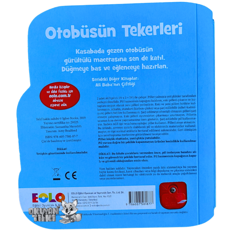 Otobüsün Tekerleri - Sesli Kitaplar (Soundbuch)