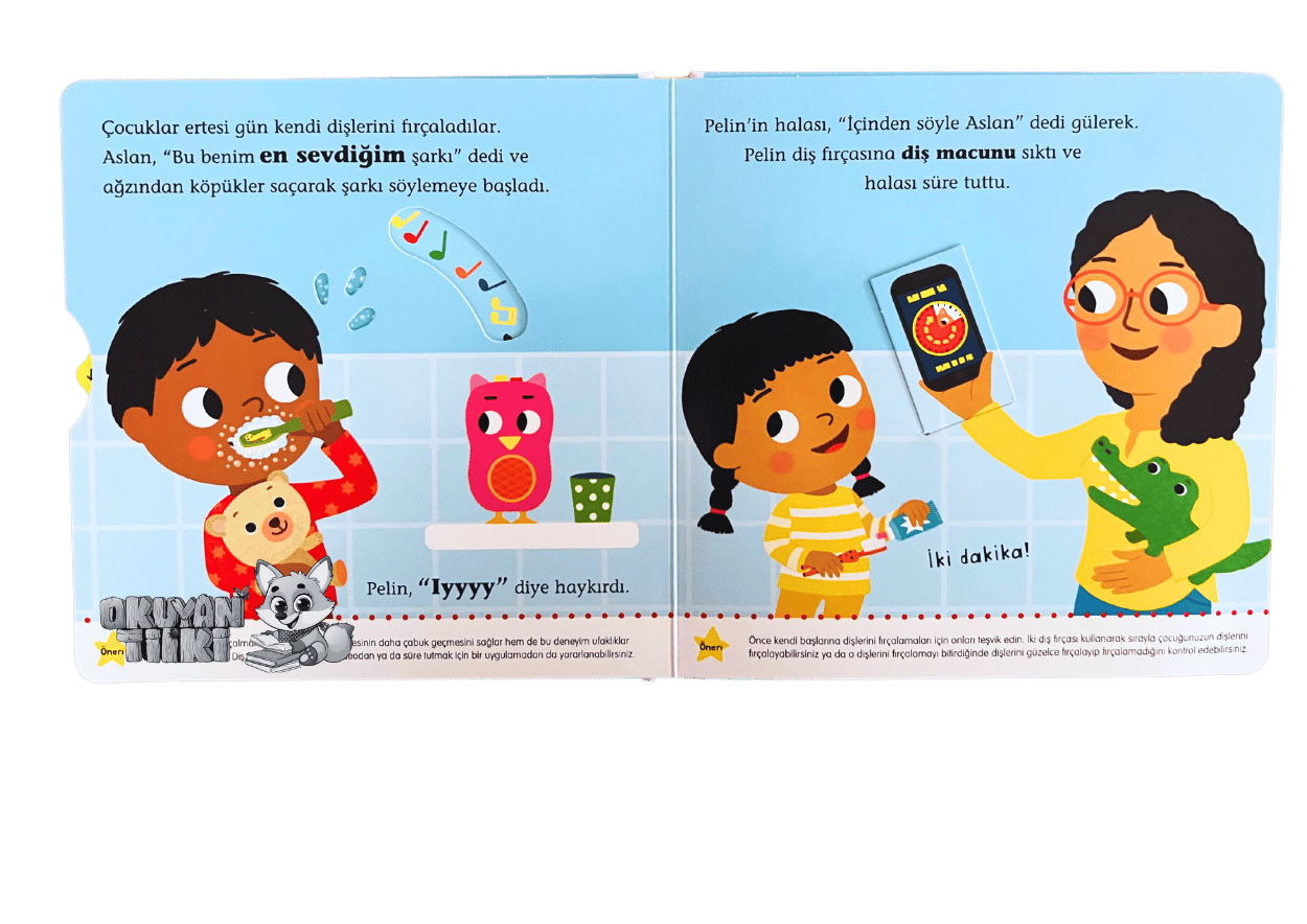 Büyük Adımlar – Dişlerimizi Fırçalıyoruz (0+ Yaş)