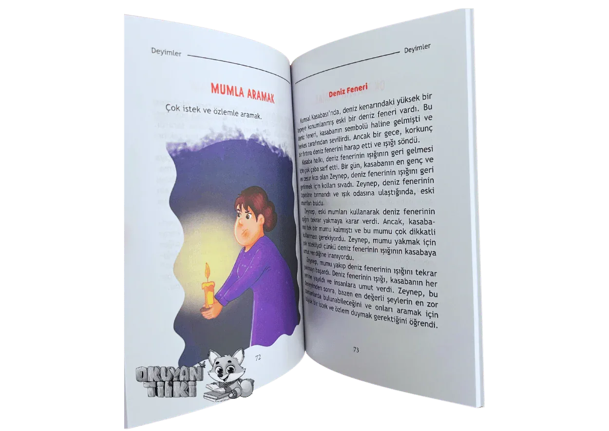 Deyimlerle Hikayeler (7+ Yaş) - Okuyan Tilki