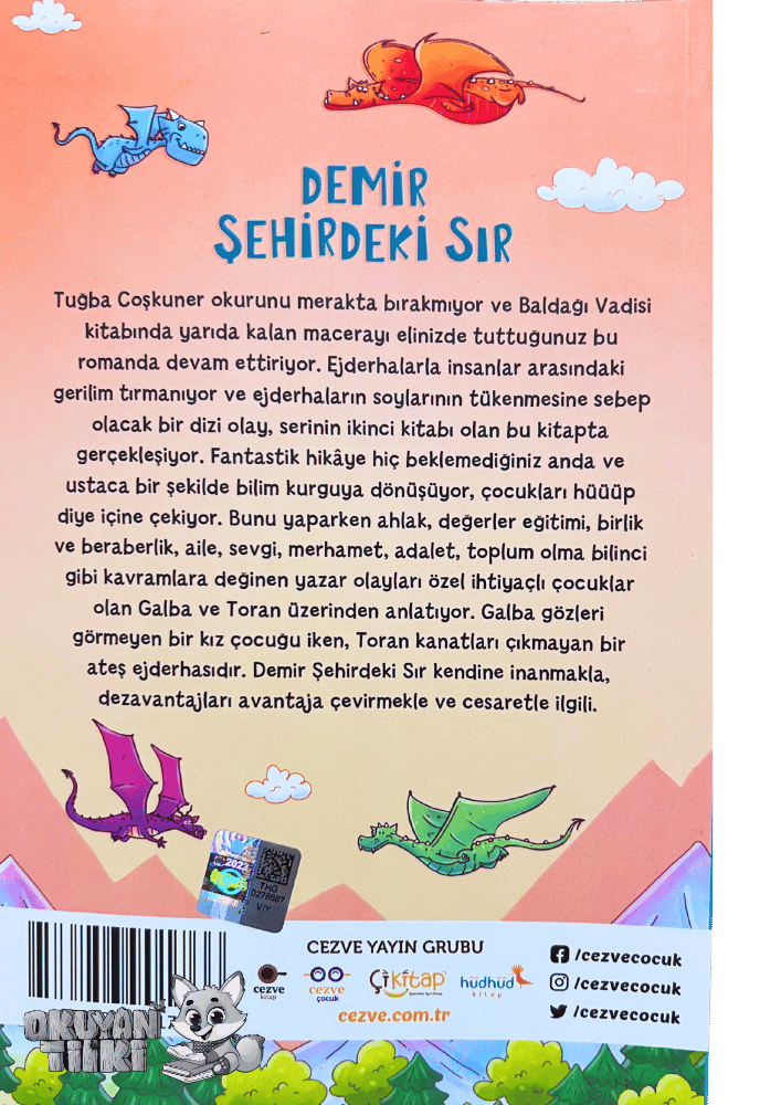 Demir Şehirdeki Sır – Kayıp Ejderhalar Tarihi 2 (8+ Yaş)