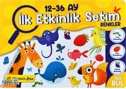 İlk Etkinlik Setim - Renkler (12-36 Ay)