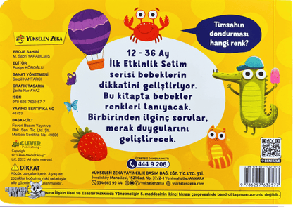 İlk Etkinlik Setim - Renkler (12-36 Ay)