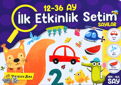 İlk Etkinlik Setim - Sayılar (12-36 Ay)