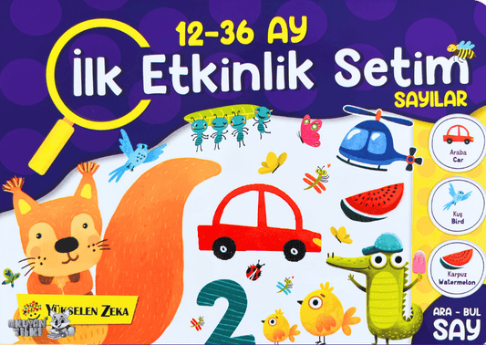 İlk Etkinlik Setim - Sayılar (12-36 Ay)