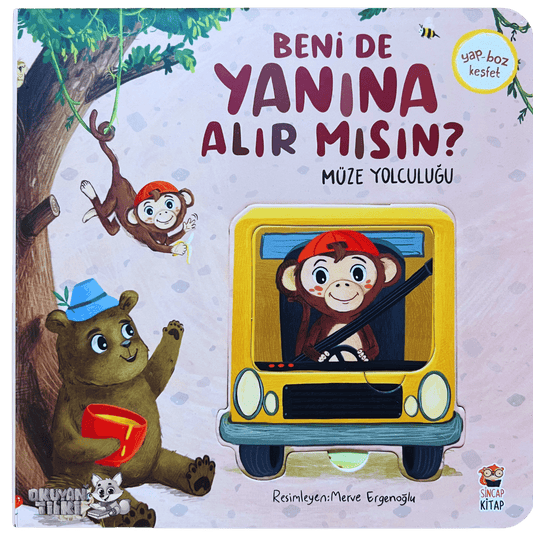 Beni de Yanına Alır mısın? Müze Yolculuğu (1+ Yaş) - Okuyan Tilki