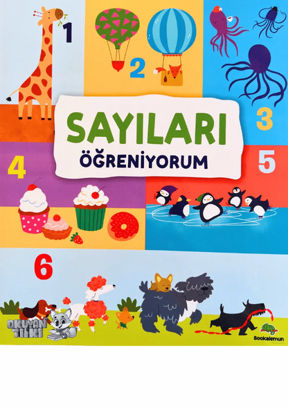 Sayıları Öğreniyorum (1+ Yaş) - Okuyan Tilki
