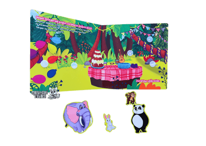 Neşeli Orman - Cırt Cırtlı Hikaye Kitabım (2+ Yaş)