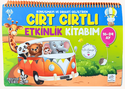 16-24 Ay Cırt Cırtlı Etkinlik Kitabım