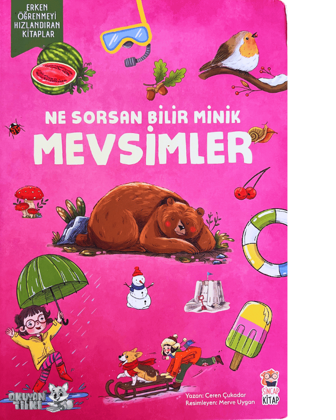 Ne Sorsan Bilir Minik – Benim İlk Mevsimler Kitabım (1+ Yaş)