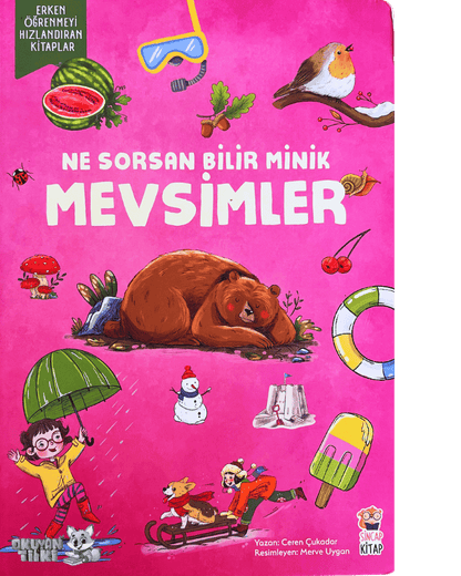 Ne Sorsan Bilir Minik – Benim İlk Mevsimler Kitabım (1+ Yaş)