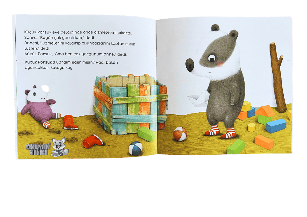 Uykusu Gelmeyen Porsuk (2+ Yaş)