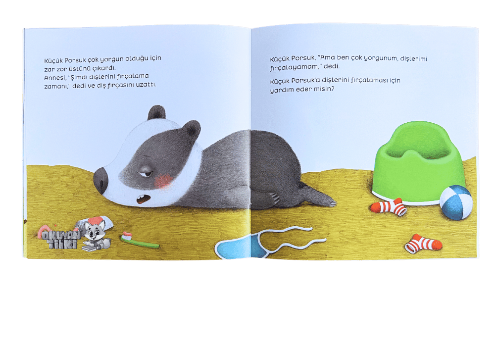 Uykusu Gelmeyen Porsuk (2+ Yaş)