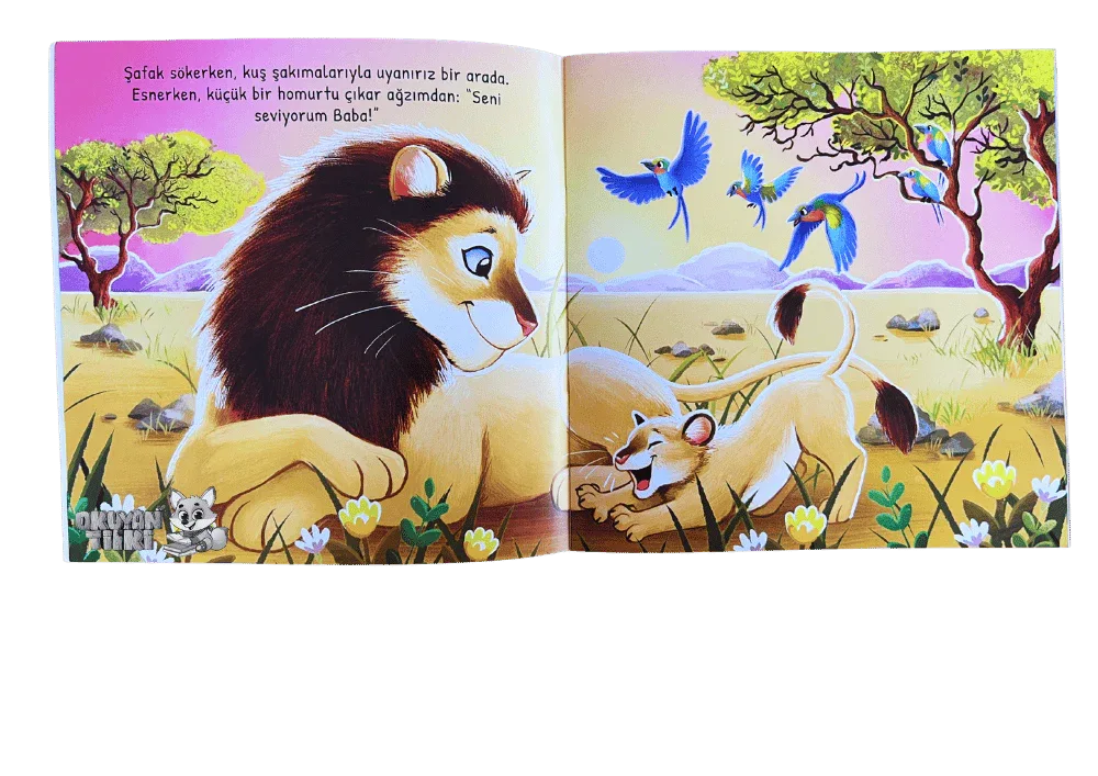 Seni Seviyorum Babacığım (3+ Yaş) - Okuyan Tilki
