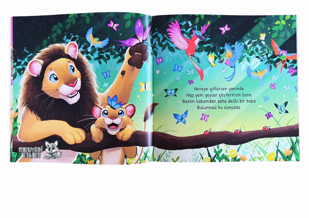 Seni Seviyorum Babacığım (3+ Yaş) - Okuyan Tilki