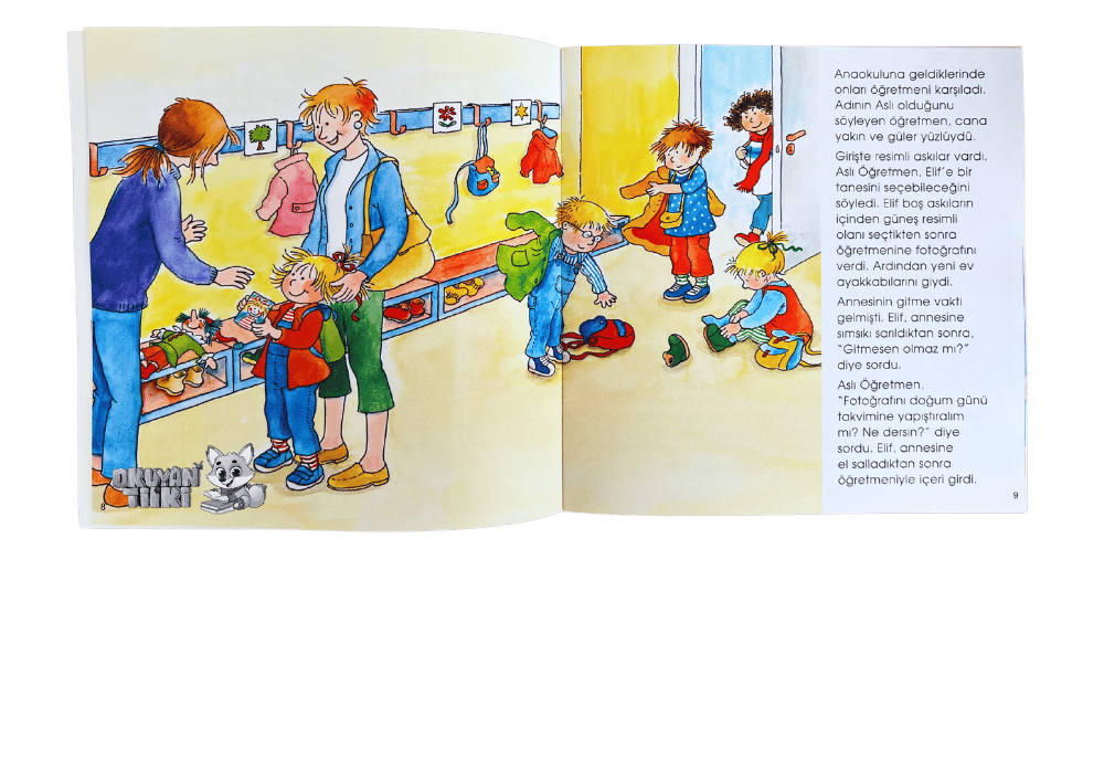 Minik Elif Anaokuluna Başlıyor (4+ Yaş)