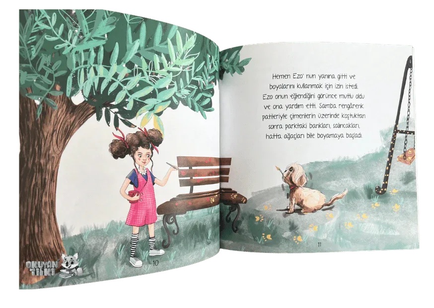Ezo ve Samba Renkler (6+ Yaş) - Okuyan Tilki