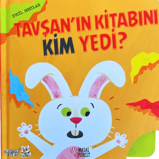 Tavşan'ın Kitabını Kim Yedi? (1+ Yaş) - Okuyan Tilki