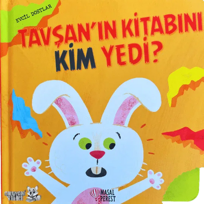 Tavşan'ın Kitabını Kim Yedi? (1+ Yaş) - Okuyan Tilki