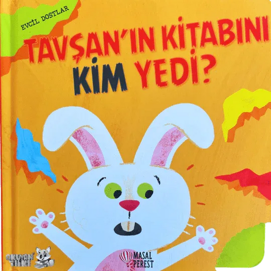 Tavşan'ın Kitabını Kim Yedi? (1+ Yaş) - Okuyan Tilki