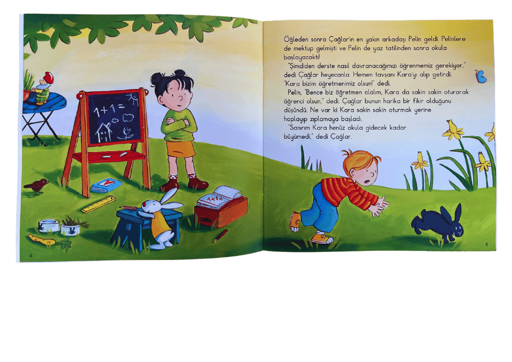 Çağlar Okula Başlıyor (5+ Yaş)