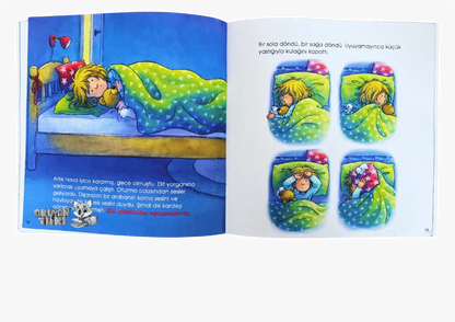 Elif'in Uykusu Gelmiyor (5+ Yaş) - Okuyan Tilki