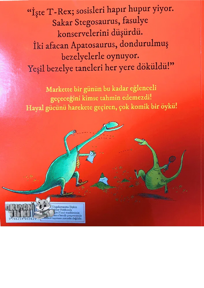Dinozorlar Markette! (3+ Yaş) - Okuyan Tilki