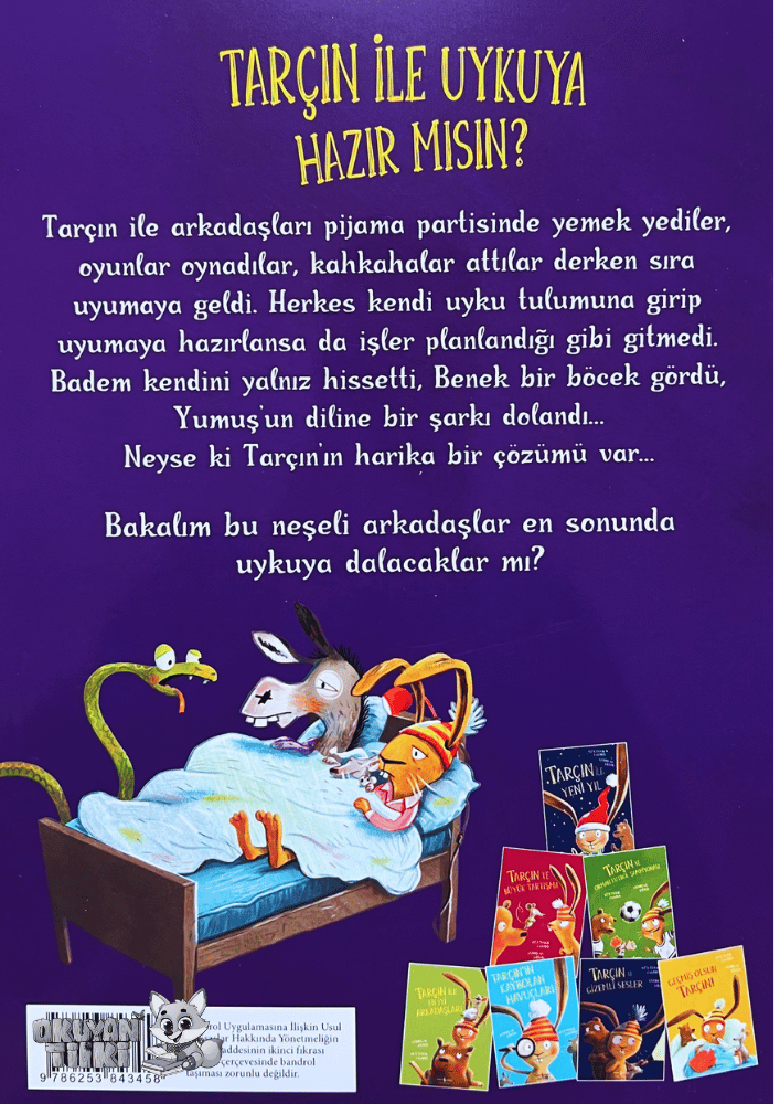 Tarçin ve Büyük Pijama Partisi (4+ Yaş)