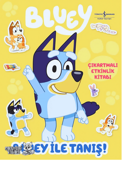 Bluey ile Tanış – Çıkartmalı Etkinlik Kitabı (2+ Yaş)