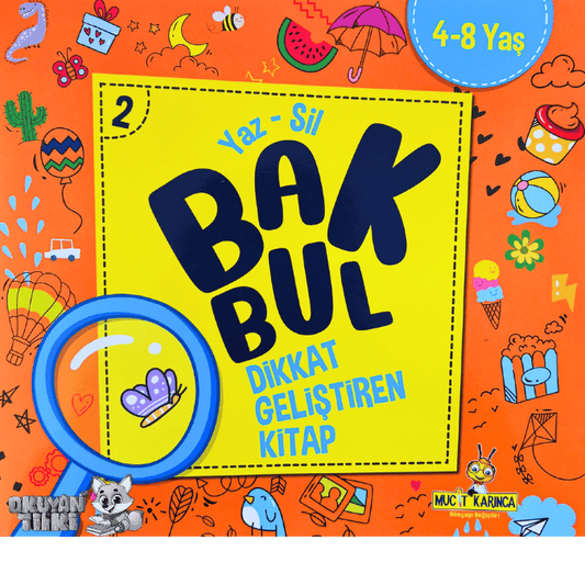 Bak Bul 2 - Yaz Sil (4-8 Yaş)