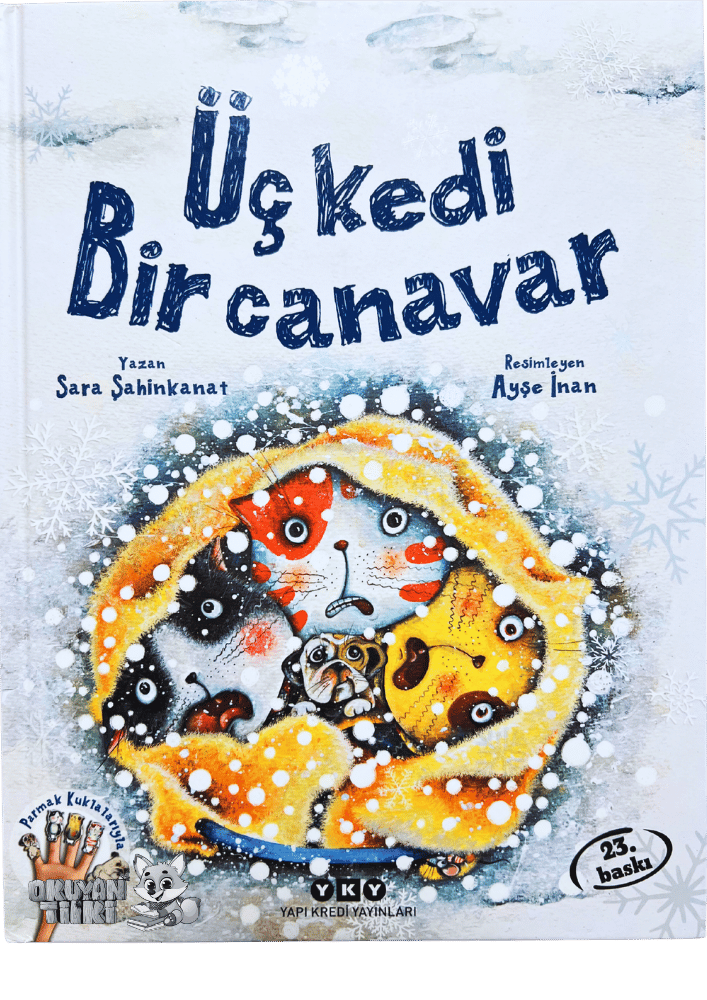 Üç Kedi Bir Canavar (3+ Yaş)