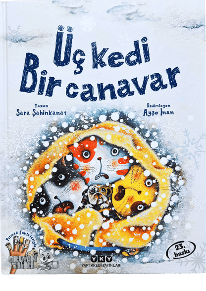 Üç Kedi Bir Canavar (3+ Yaş)