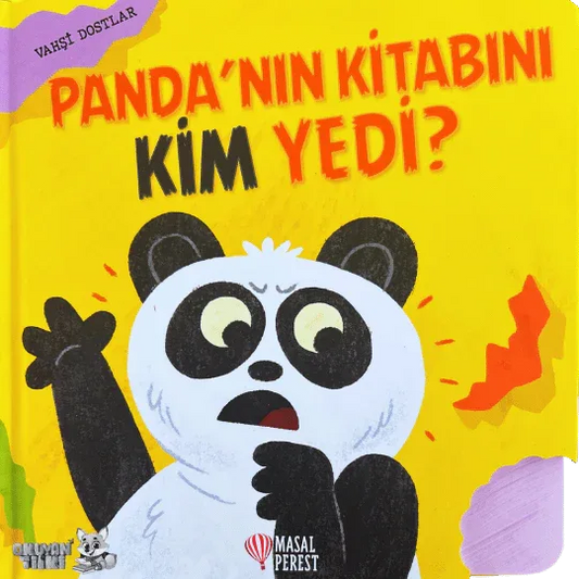 Panda'nın Kitabını Kim Yedi? (1+ Yaş) - Okuyan Tilki