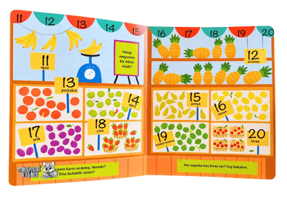 Sayıları Öğreniyorum (1+ Yaş) - Okuyan Tilki