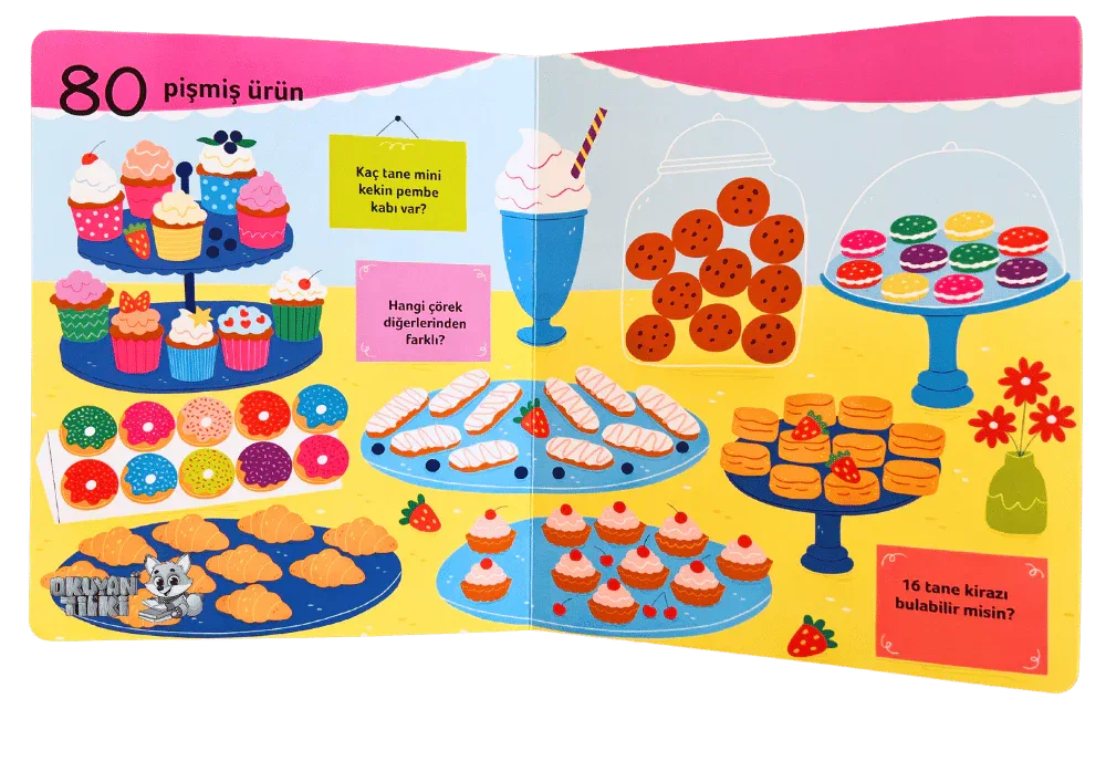 Sayıları Öğreniyorum (1+ Yaş) - Okuyan Tilki