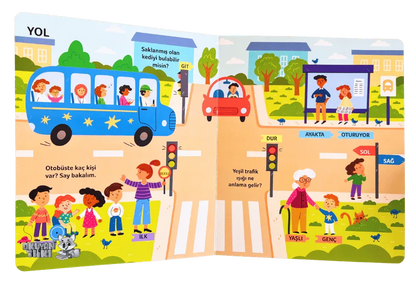 Zıtlıkları Öğreniyorum (1+ Yaş) - Okuyan Tilki