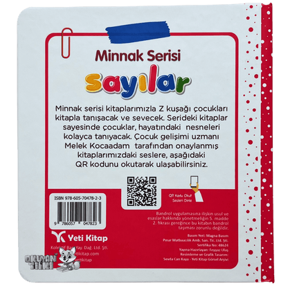 Minnak Serisi - Sayılar (İngilizce Destekli, 1+ Yaş)