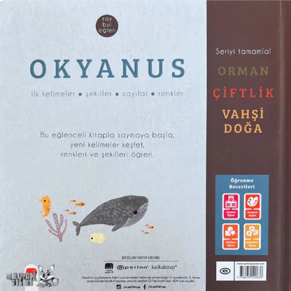 Say Bul Eğlen - Okyanus (1+ Yaş) - Okuyan Tilki
