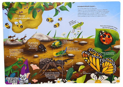 Ne Sorsan Bilir Minik – Benim İlk Böcekler Kitabım (1+ Yaş)