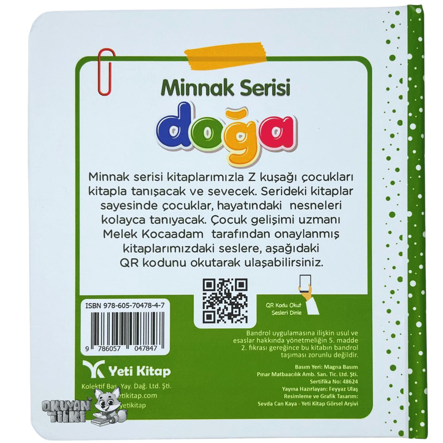 Minnak Serisi - Doğa (İngilizce Destekli, 1+ Yaş)