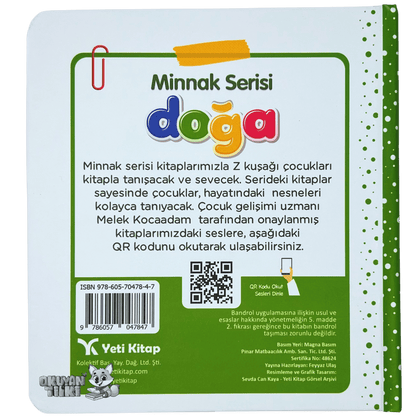 Minnak Serisi - Doğa (İngilizce Destekli, 1+ Yaş)