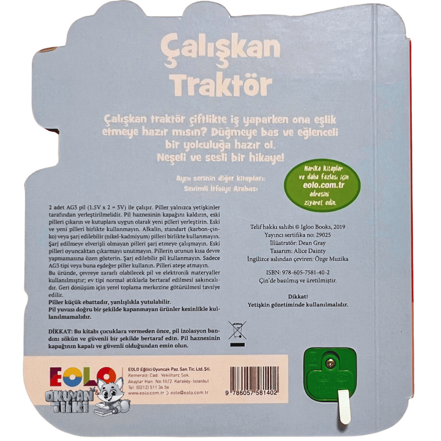 Çalışkan Traktör - Sesli Kitaplar (Soundbuch)