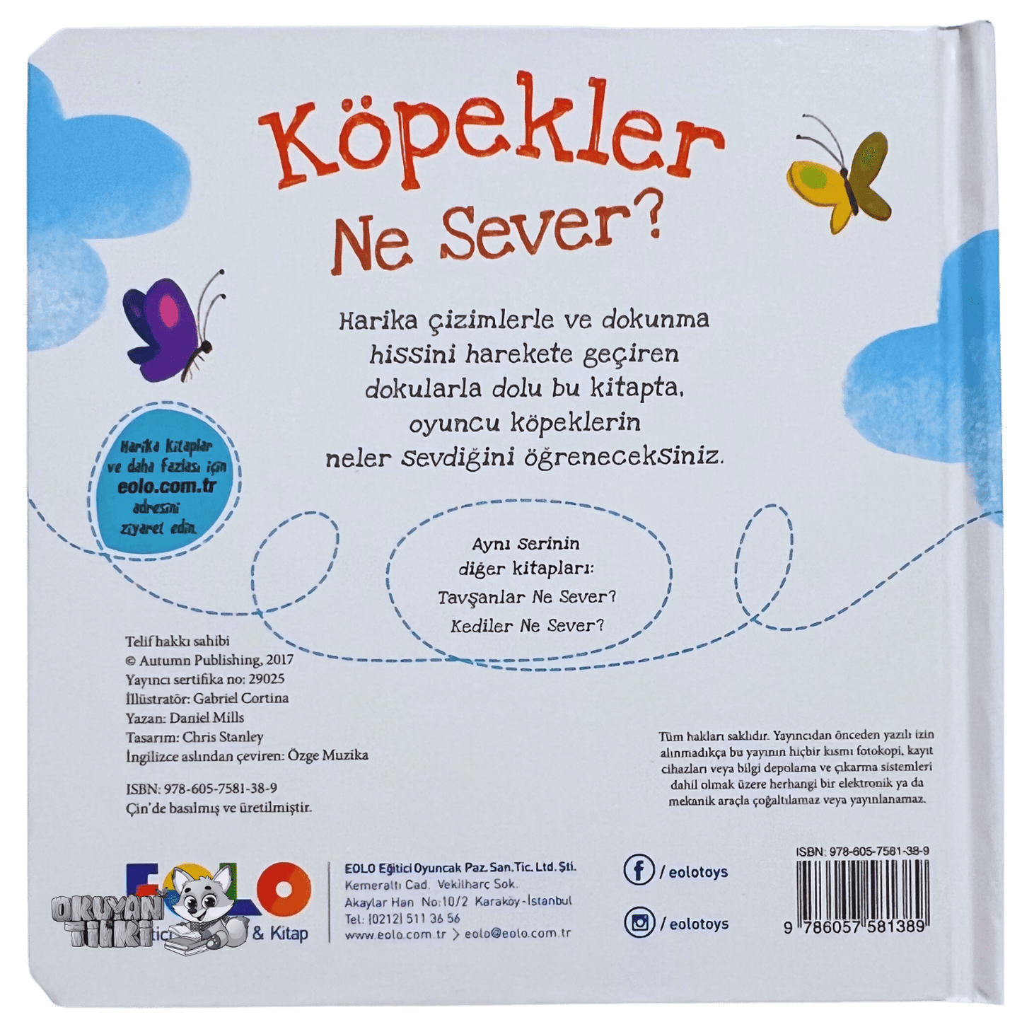 Köpekler Ne Sever? - Dokun Hisset Kitaplar (Fühlbuch, 2+ Yaş)