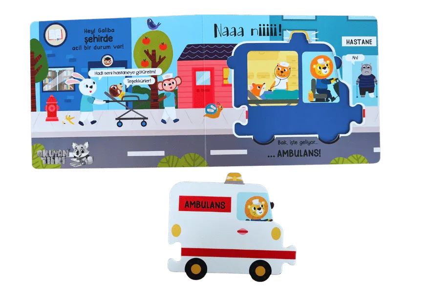 Sen Hazırsan Başlıyoruz - Acil Durum (1+ Yaş) - Okuyan Tilki