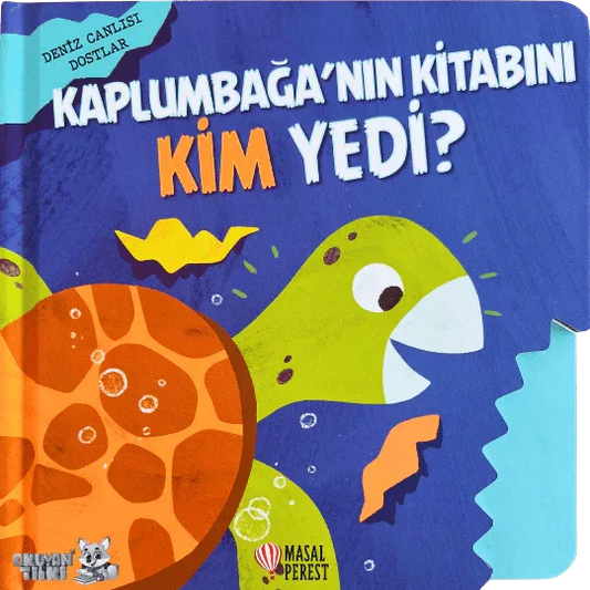 Kaplumbağa'nın Kitabını Kim Yedi? (1+ Yaş) - Okuyan Tilki