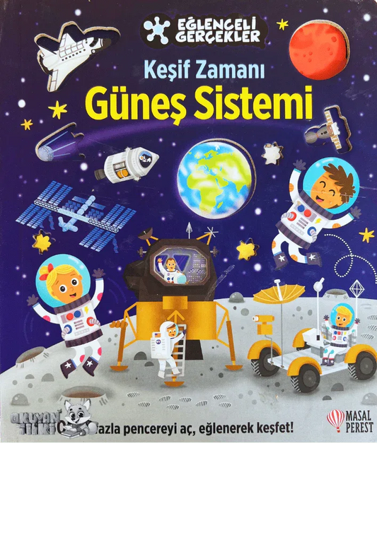 Keşif Zamanı: Güneş Sistemi - Eğlenceli Gerçekler (3+ Yaş) - Okuyan Tilki