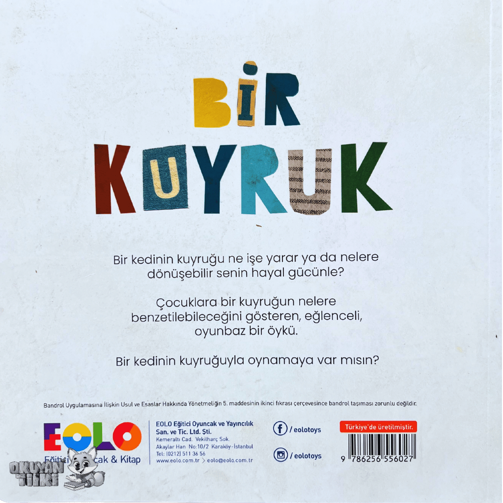 Oyunbaz Öyküler – Bir Kuyruk (2-5 Yaş)