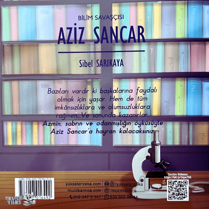 Okumayı Sevdiren Kahramanlar - Aziz Sancar (6+ Yaş)