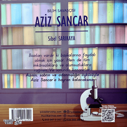 Okumayı Sevdiren Kahramanlar - Aziz Sancar (6+ Yaş)