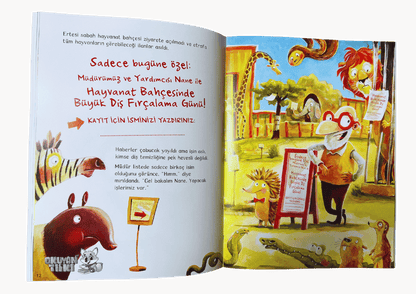 Hayvanat Bahçesinde Diş Fırçalama Günü (4+ Yaş)